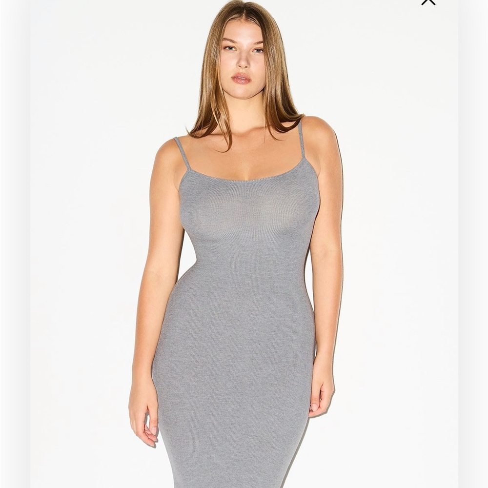 SKIMS Long Slip Dress
